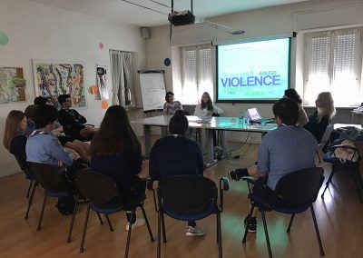 14/04/2017 a Belluno – Incontro con un gruppo scout di Piove di Sacco